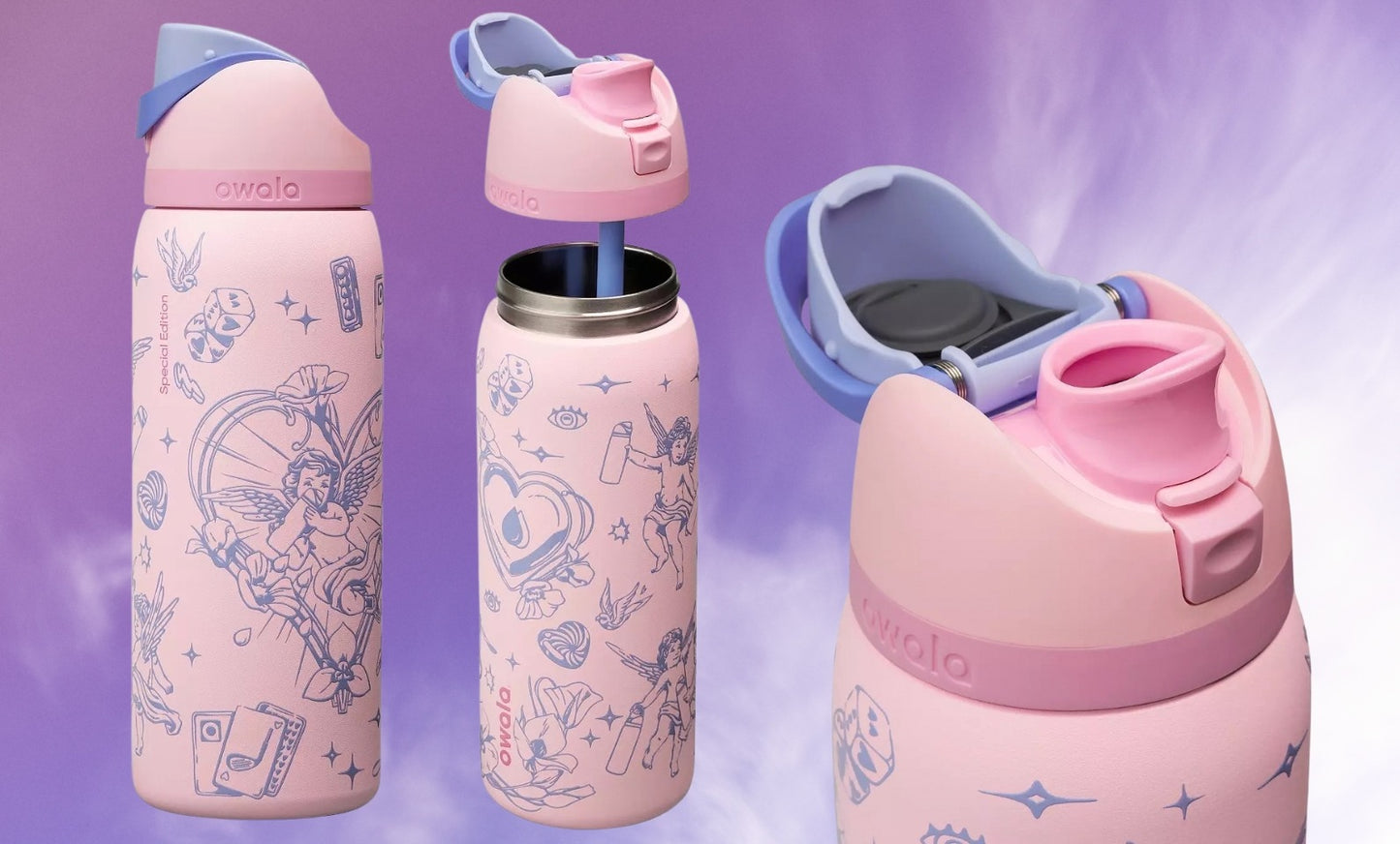 Owala FreeSip 32oz Insulated Bottle – Cupid's Melody