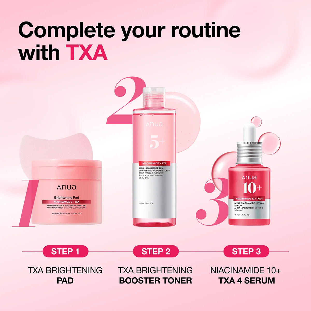 Anua Niacinamide 10% + TXA 4% Dark Spot Correcting Serum
