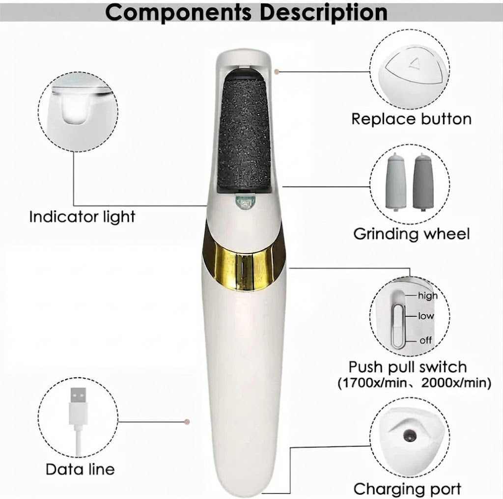 Home Spa Electric Pedicure System