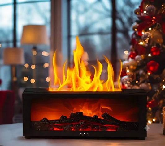 Flame Effect Aromatherapy Humidifier