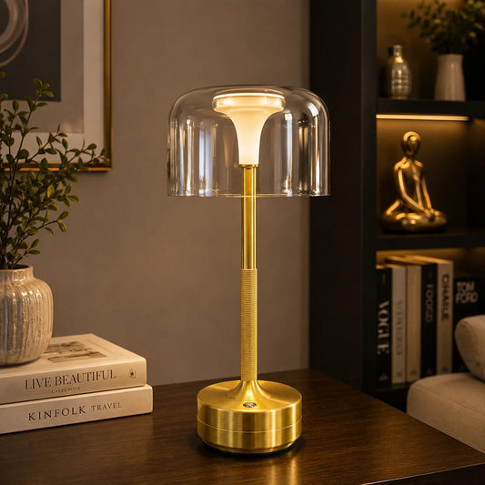 Floral Radiance Modern Table Lamp