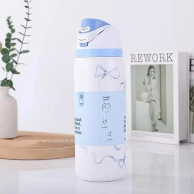 Owala FreeSip 32oz – True Blue Bow