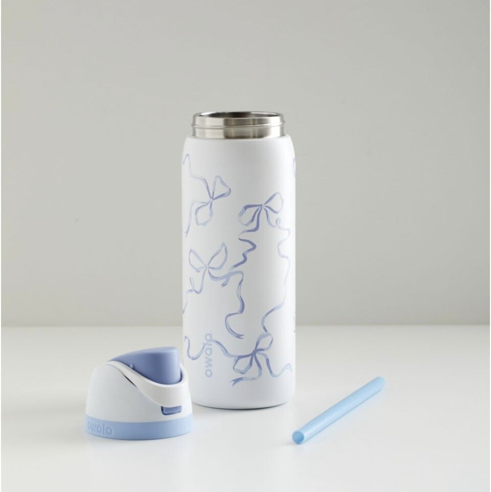 Owala FreeSip 32oz – True Blue Bow