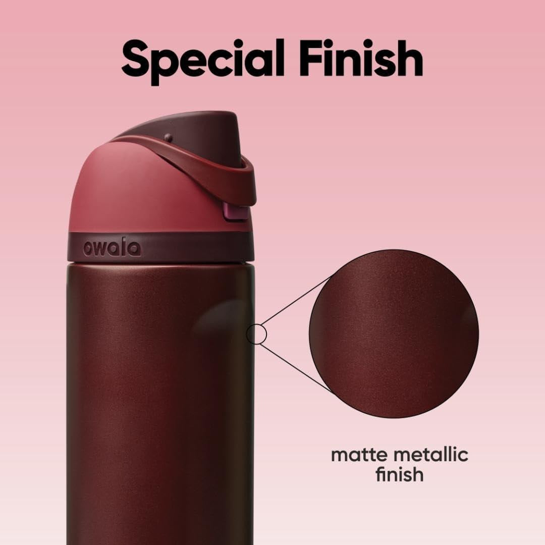 Owala FreeSip 32oz Insulated Bottle – Black Cherry