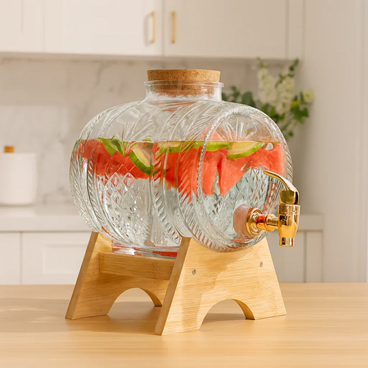 Glass Barrel Water Dispenser - 5L