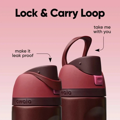 Owala FreeSip 32oz Insulated Bottle – Black Cherry