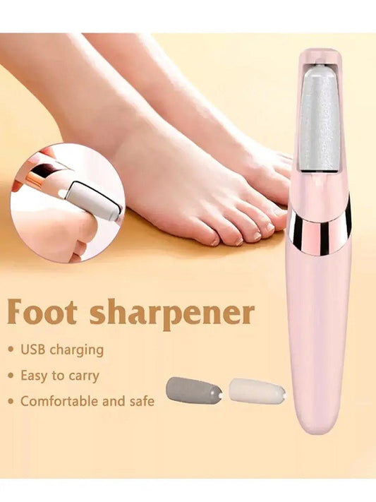 RECHARGEABLE ELECTRIC CALLUS REMOVER – CORDLESS ELECTRONIC FOOT FILE FOR WOMEN & MEN