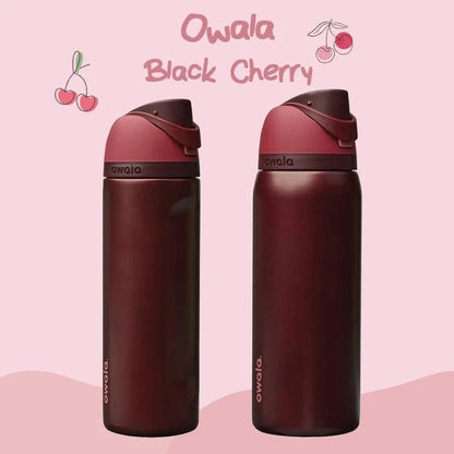 Owala FreeSip 32oz Insulated Bottle – Black Cherry