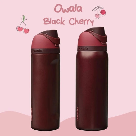 Owala FreeSip 32oz Insulated Bottle – Black Cherry