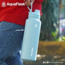 AquaFlask Bottle (40oz) - Powder Blue