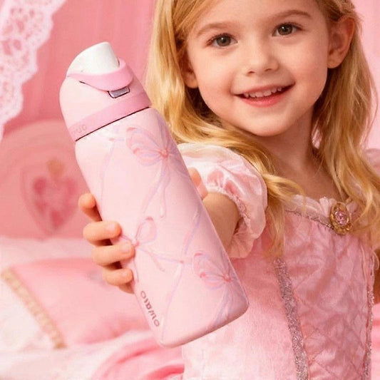 Owala 24oz FreeSip Water Bottle – Leak-Proof, Insulated (Sugar Plum Fairy)