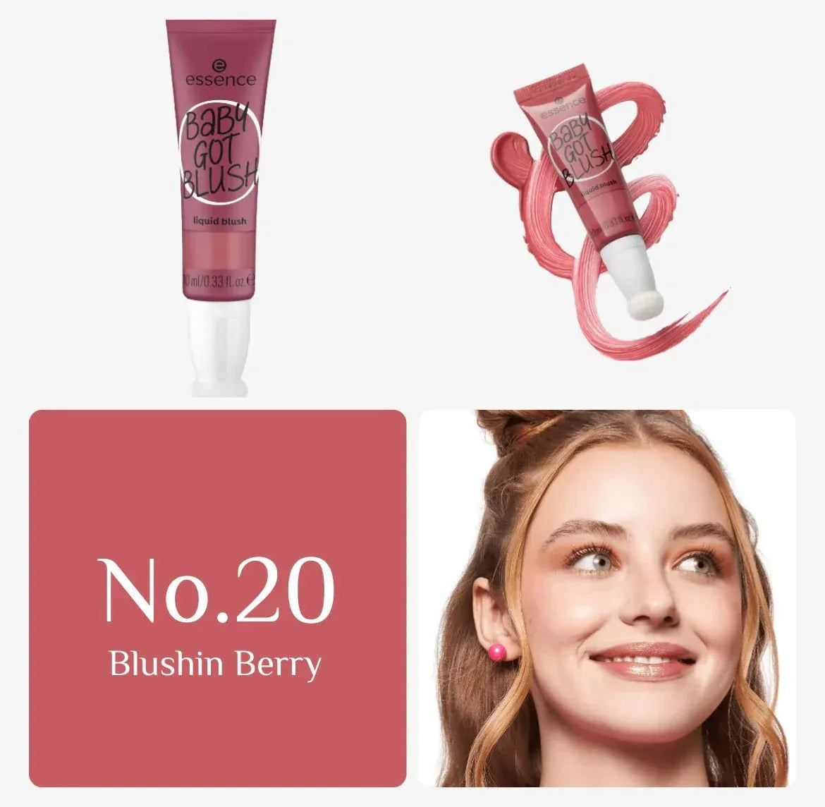 Essence - Baby Got Blush Liquid Blush--20 Blushin Berry