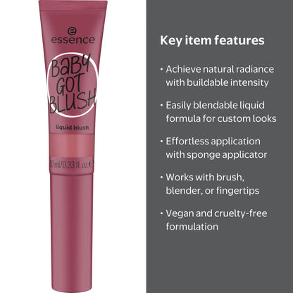 Essence - Baby Got Blush Liquid Blush--20 Blushin Berry