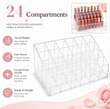 24X GRIDS LIPSTICK ORGANIZER