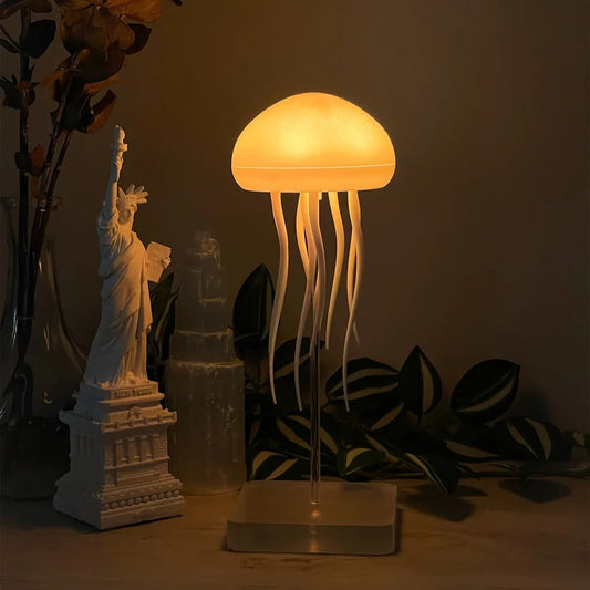 Aesthetic LED Jellyfish Night Light Lamp
