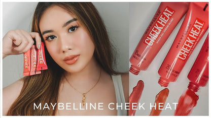 Maybelline Cheek Heat Sheer Gel-Cream Blush Color:- 15Nude Burn