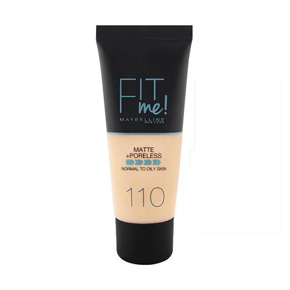 Maybelline Fit Me Matte + Poreless Foundation Normal To Oily Skin, 30ml---Porcelain