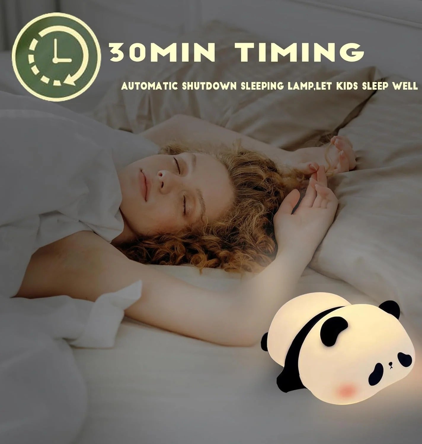 Panda Lamp Rechargeable