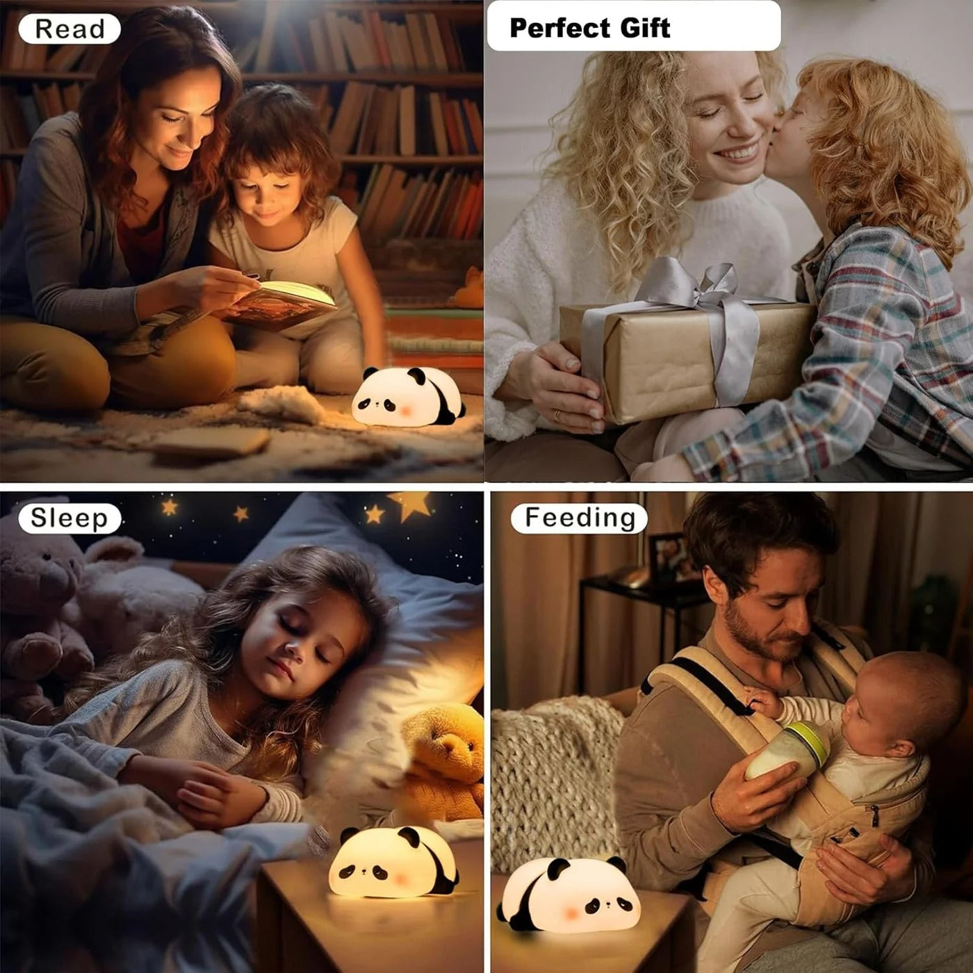 Panda Lamp Rechargeable